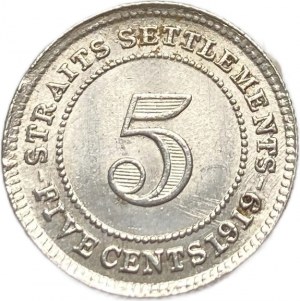 Straßensiedlungen, 5 Cents, 1919