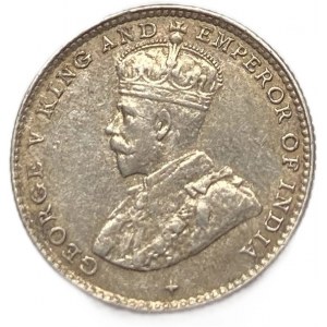 Straits Settlements, 5 Cents, 1920 Äußerst selten