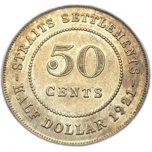 Insediamenti dello Stretto, 50 centesimi, 1921