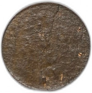 Švédsko, 1/2 ruda, 1856-58, mincovní chyba