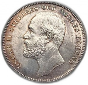 Suède, 1 couronne, 1901 EB