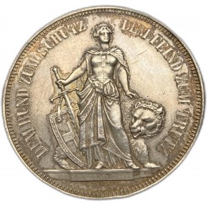 Switzerland, 5 Francs, 1885