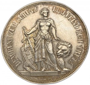 Švajčiarsko, 5 frankov, 1885