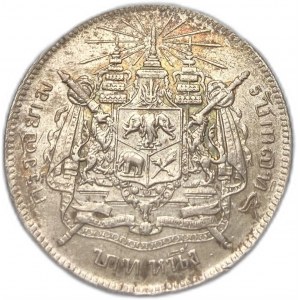 Thajsko, 1 baht, 1876-1907