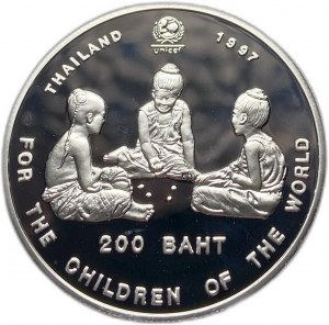 Thaïlande, 200 bahts, 1997