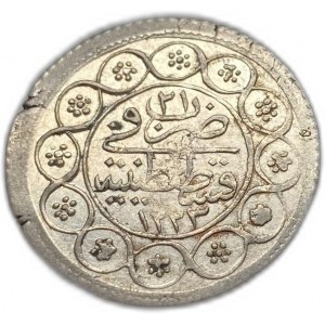 Türkei Osmanisches Reich, 1 Kurush/ Piastre, 1827 (1223/21)