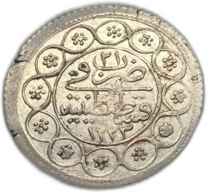 Turcja, Imperium Osmańskie, 1 kurusz/piastr, 1827 (1223/21)