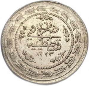 Turkey Ottoman Empire, 6 Piastres, 1832 (1223/26)