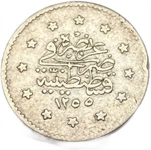 Turquie Empire ottoman, 1 Kurush, 1844 (1255/6)