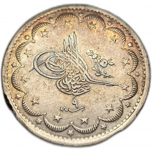 Turecko Osmanská říše, 20 Kuruš, 1847 (1255/9)