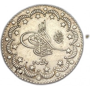 Turcja, Imperium Osmańskie, 5 Kurush, 1891 (1293/17)
