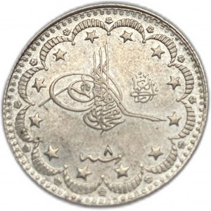 Turkey Ottoman Empire, 5 Kurush, 1916 (1327/8)