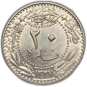Turquie Empire ottoman, 20 Para, 1911 (1327/3)