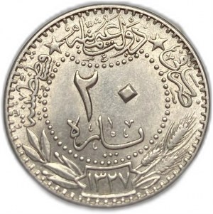 Turkey Ottoman Empire, 20 Para, 1911 (1327/3)