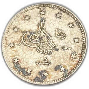 Turkey Ottoman Empire, 2 Kurush, 1912 (1327/4)