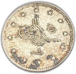 Turkey Ottoman Empire, 2 Kurush, 1912 (1327/4)