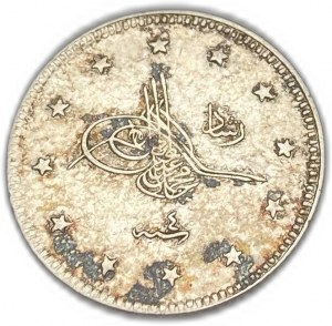 Turecko Osmanská říše, 2 Kuruš, 1912 (1327/4)