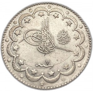 Turchia Impero ottomano, 10 Kurush, 1915 (1327/7)