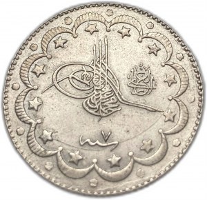 Turecko Osmanská říše, 10 Kuruš, 1915 (1327/7)