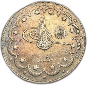 Turcja, Imperium Osmańskie, 10 Kurush, 1916 (1327/8)