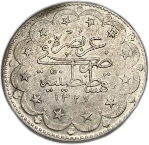 Turecko Osmanská ríša, 20 Kuruš, 1917 (1327/9)