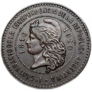 Argentina, 20 centavos, 1810-1910