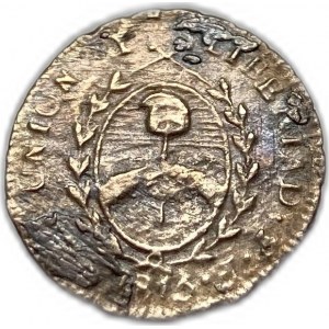 Argentina, 1/2 Real, 1815 F