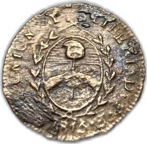 Argentine, 1/2 Real, 1815 F