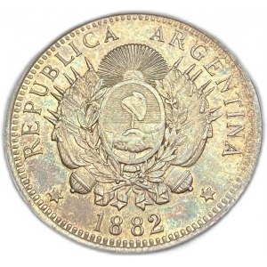 Argentine, 50 Centavos, 1882