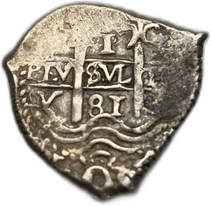 Bolívie, 1 Real, 1681