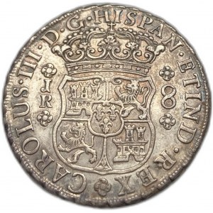 Bolívie, 8 Reales, 1770 JR