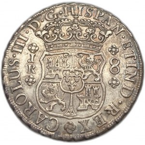 Bolívia, 8 Reales, 1770 JR