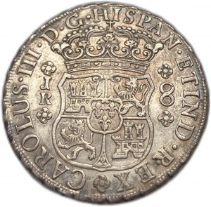 Bolivia, 8 Reales, 1770 JR