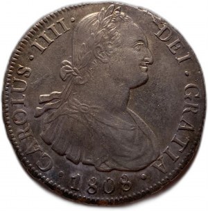 Bolívia, 8 Reales, 1808 PJ