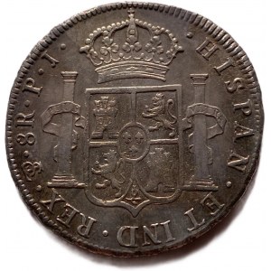Bolívie, 8 Reales, 1808 PJ