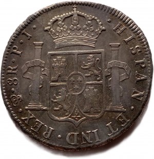 Bolivia, 8 Reales, 1808 PJ