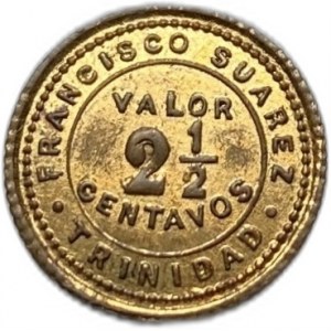 Bolivia, 2 1/2 centavos