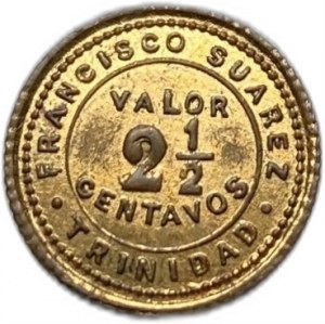 Bolivie, 2 1/2 centavos