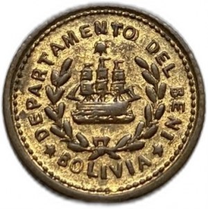 Bolivia, 2 1/2 centavos