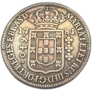 Brazil, 640 Reis, 1781