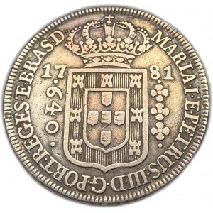Brazília, 640 Reis, 1781