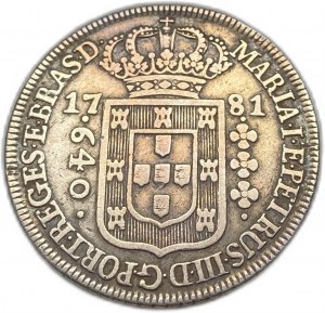 Brazília, 640 Reis, 1781