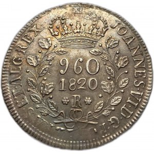 Brazil, 960 Reis, 1820 R