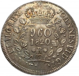 Brazylia, 960 Reis, 1820 R