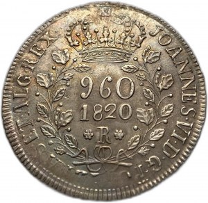 Brazília, 960 Reis, 1820 R