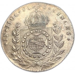 Brazil, 640 Reis, 1825 R