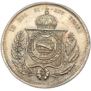 Brazil, 2000 Reis, 1863