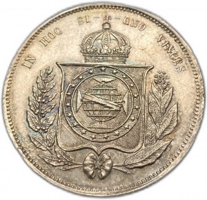 Brésil, 2000 Reis, 1863