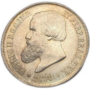 Brésil, 2000 Reis, 1888