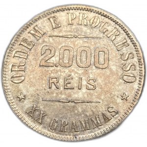 Brasilien, 2000 Reis, 1906